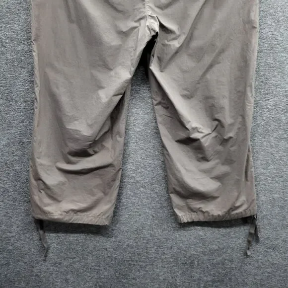 Tommy Bahama Pants Women's 16 Gray Snappy Poplin Crop Relax Fit NWT (MSRP $88) - Picture 6 of 11